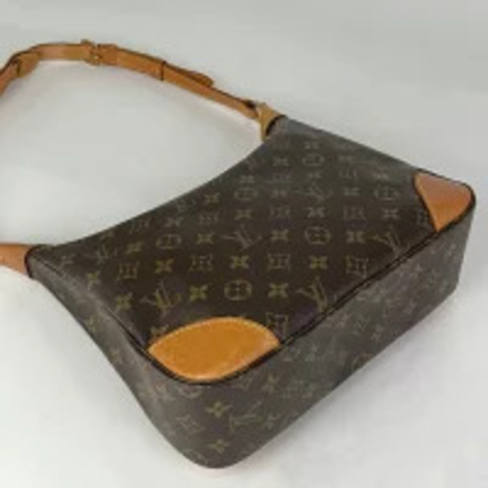 Louis Vuitton Boulogne Monogram Shoulder Bag Brown